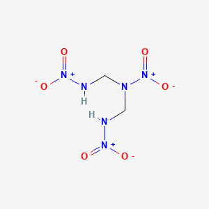 molecular formula C2H6N6O6 B14668201 Mxczewlgoyaoqi-uhfffaoysa- CAS No. 42071-94-3