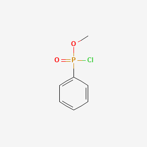 Phosphonochloridic acid, phenyl-, methyl ester