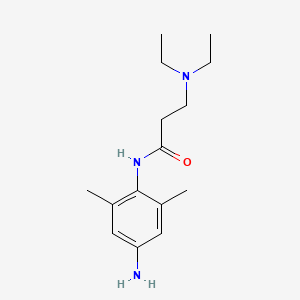 Propanamide, N-(4-amino-2,6-dimethylphenyl)-3-(diethylamino)-