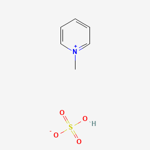 molecular formula C6H9NO4S B14668344 1-Methylpyridin-1-ium hydrogen sulfate CAS No. 49722-63-6