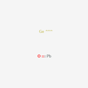 molecular formula GeOPb B14668349 Plumbanone--germanium (1/1) CAS No. 51404-71-8