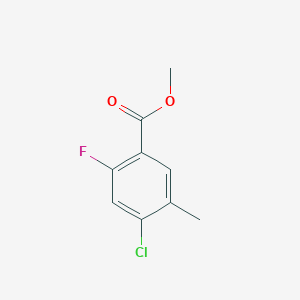 Methyl 4-chloro-2-fluoro-5-methylbenzoate