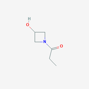 1-(3-Hydroxyazetidin-1-yl)propan-1-one