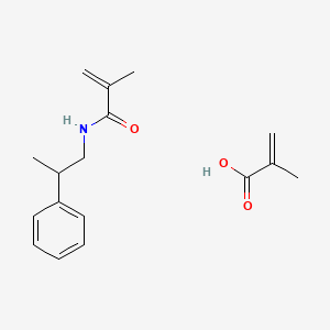 2-methyl-N-(2-phenylpropyl)prop-2-enamide;2-methylprop-2-enoic acid