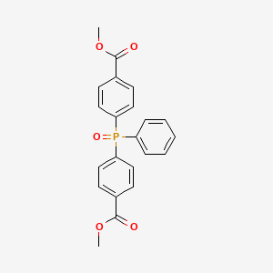 molecular formula C22H19O5P B14668459 Dimethyl 4,4'-(phenylphosphoryl)dibenzoate CAS No. 47563-54-2