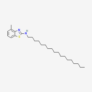 4-Methyl-N-octadecyl-1,3-benzothiazol-2-amine