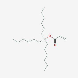 (Acryloyloxy)(trihexyl)stannane