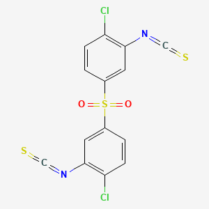 1,1'-Sulfonylbis(4-chloro-3-isothiocyanatobenzene)