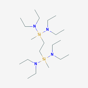 N~4~,N~4~,N~7~,N~7~,3,8-Hexaethyl-4,7-dimethyl-3,8-diaza-4,7-disiladecane-4,7-diamine