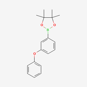 4,4,5,5-Tetramethyl-2-(3-phenoxyphenyl)-1,3,2-dioxaborolane