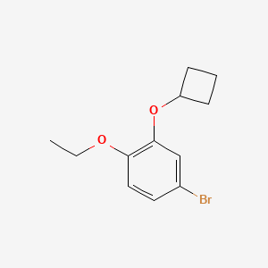 4-Bromo-2-cyclobutoxy-1-ethoxy-benzene