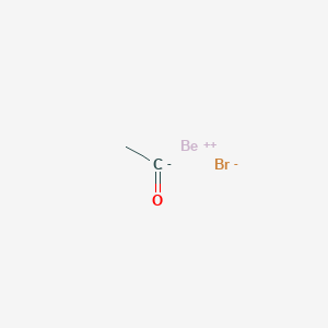 beryllium;ethanone;bromide