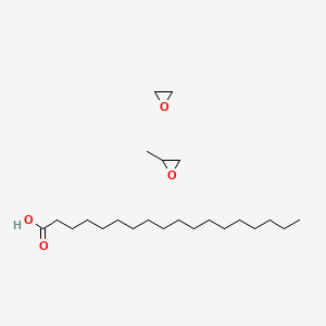 2-Methyloxirane;octadecanoic acid;oxirane