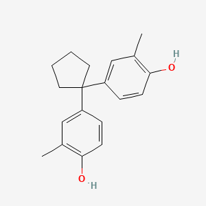 4,4'-Cyclopentane-1,1-diylbis(2-methylphenol)