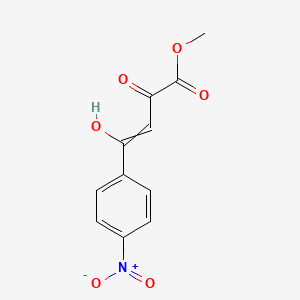 Methyl 4-hydroxy-4-(4-nitrophenyl)-2-oxobut-3-enoate