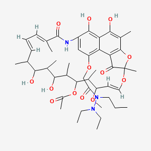 Rifamycin B diethylpropylhydrazide