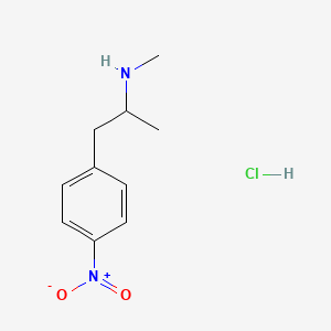 N,alpha-Dimethyl-p-nitrophenethylamine hydrochloride