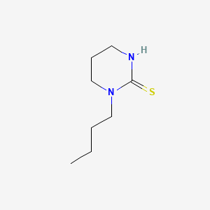 1-Butyl-3,4,5,6-tetrahydro-2-pyrimidinethione