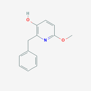 3-Pyridinol, 6-methoxy-2-(phenylmethyl)-