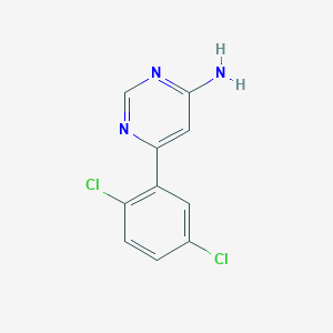 6-(2,5-Dichlorophenyl)pyrimidin-4-amine