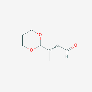 3-(1,3-Dioxan-2-yl)but-2-enal