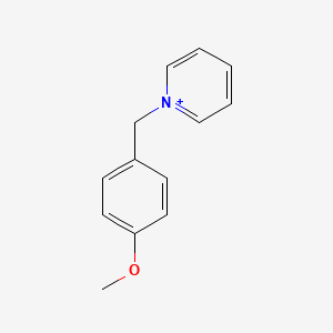 1-[(4-Methoxyphenyl)methyl]pyridin-1-ium