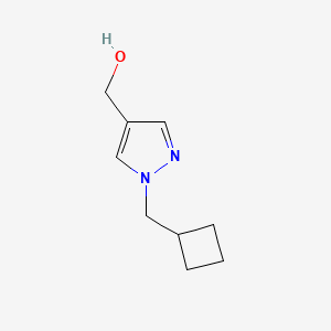 [1-(cyclobutylmethyl)-1H-pyrazol-4-yl]methanol