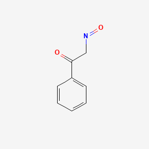 molecular formula C8H7NO2 B14668816 2-Nitroso-1-phenylethan-1-one CAS No. 48116-07-0