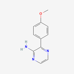 3-(4-Methoxyphenyl)pyrazin-2-amine