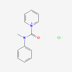 Pyridinium, 1-[(methylphenylamino)carbonyl]-, chloride