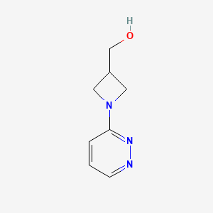 (1-(Pyridazin-3-yl)azetidin-3-yl)methanol