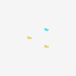 molecular formula NpRu2 B14668855 Neptunium--ruthenium (1/2) CAS No. 37347-41-4