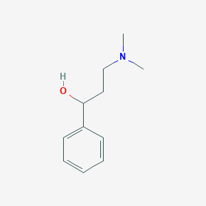 molecular formula C11H17NO B146689 3-(Dimetilamino)-1-fenilpropan-1-ol CAS No. 5554-64-3