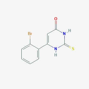 6-(2-bromophenyl)-2-thioxo-2,3-dihydropyrimidin-4(1H)-one