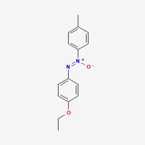 1-Ethoxy-4-[(Z)-(4-methylphenyl)-ONN-azoxy]benzene