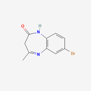 2H-1,5-Benzodiazepin-2-one, 7-bromo-1,3-dihydro-4-methyl-