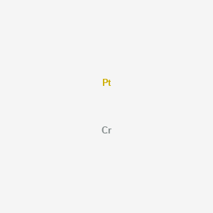 molecular formula CrPt B14668962 Chromium--platinum (1/1) CAS No. 160110-59-8