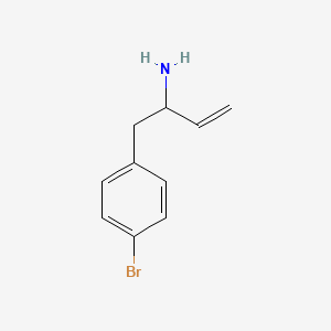 1-(4-Bromophenyl)but-3-en-2-amine
