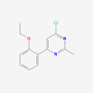 4-Chloro-6-(2-ethoxyphenyl)-2-methylpyrimidine