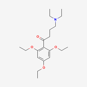 4-(Diethylamino)-1-(2,4,6-triethoxyphenyl)butan-1-one