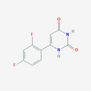 6-(2,4-difluorophenyl)pyrimidine-2,4(1H,3H)-dione
