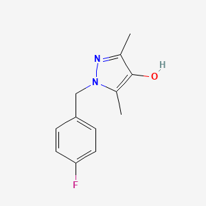 1-(4-Fluorobenzyl)-3,5-dimethyl-1H-pyrazol-4-ol