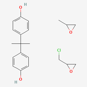 2-(Chloromethyl)oxirane;4-[2-(4-hydroxyphenyl)propan-2-yl]phenol;2-methyloxirane