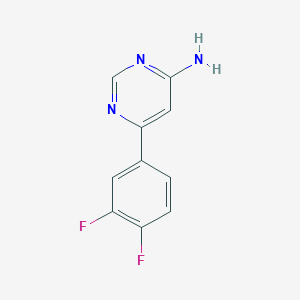 6-(3,4-Difluorophenyl)pyrimidin-4-amine