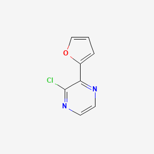 2-Chloro-3-(furan-2-yl)pyrazine