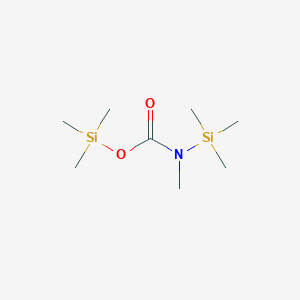 molecular formula C8H21NO2Si2 B14669143 Trimethylsilyl methyl(trimethylsilyl)carbamate CAS No. 51041-97-5