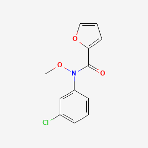 N-(3-Chlorophenyl)-N-methoxyfuran-2-carboxamide