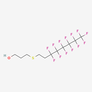 1-Propanol, 3-[(3,3,4,4,5,5,6,6,7,7,8,8,8-tridecafluorooctyl)thio]-