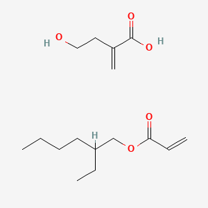 2-Ethylhexyl prop-2-enoate;4-hydroxy-2-methylidenebutanoic acid