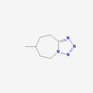 5H-Tetrazolo[1,5-a]azepine, 6,7,8,9-tetrahydro-7-methyl-